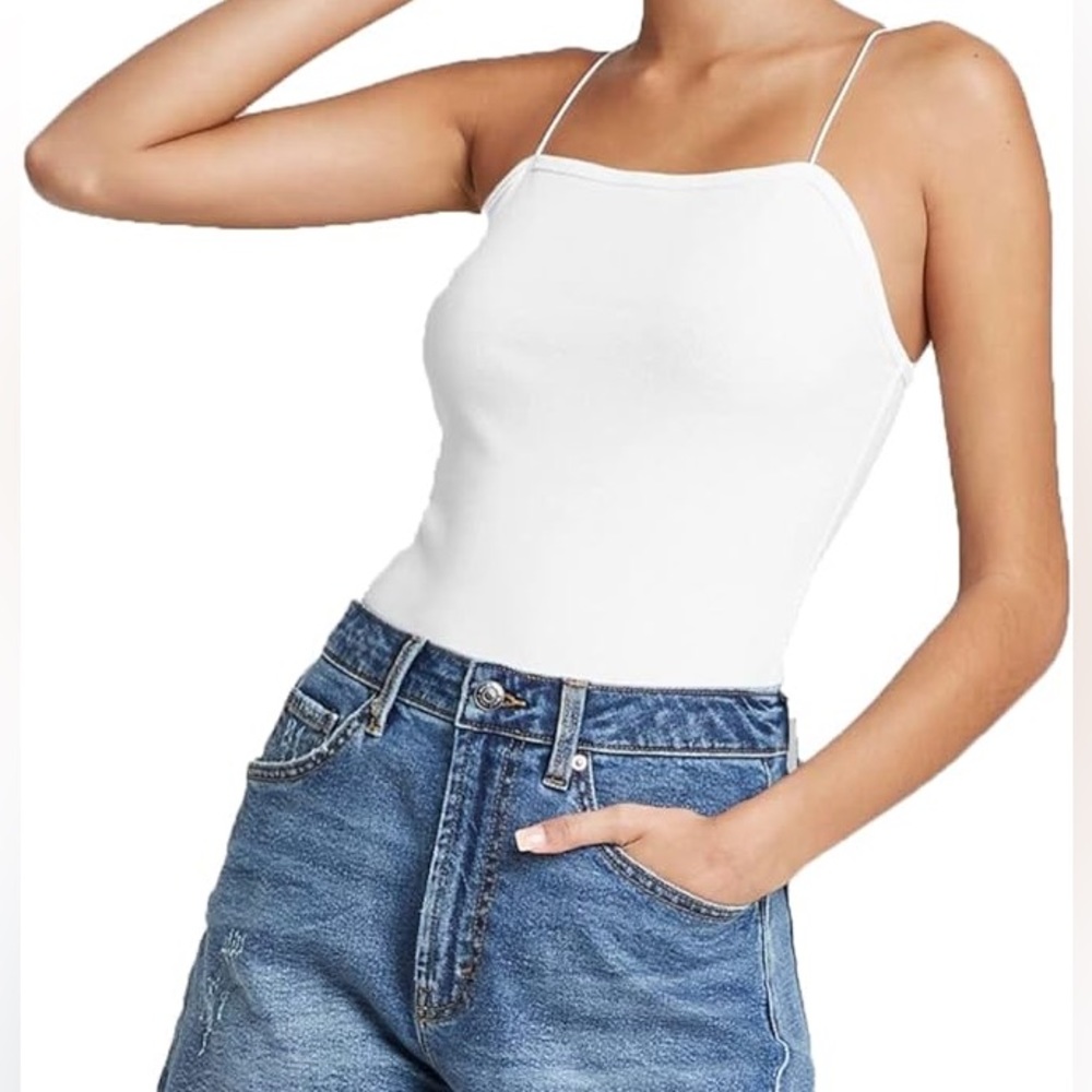 Wild-fable white bodysuit